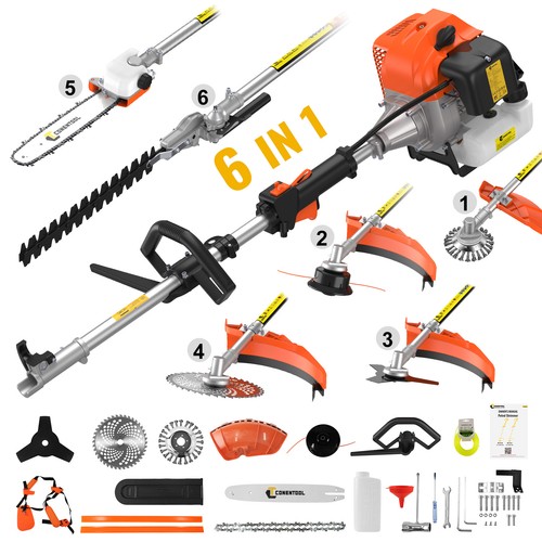 52cc 6in1 petrol grass trimmer - 6in1,