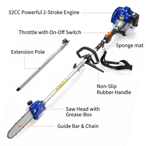 52cc multi function garden - 52cc,